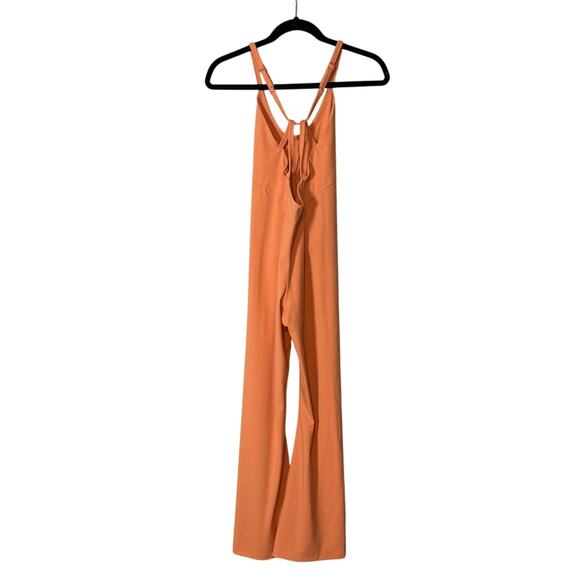 Free People Movement All Star Jumpsuit Orange Size Small - Picture 3 of 10